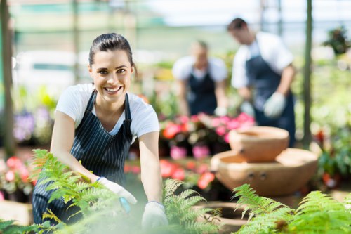 Garden maintenance in Preston with seasonal plant care